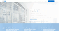 Desktop Screenshot of noke.com